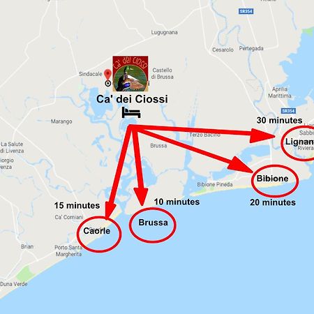 Ca Dei Ciossi Hotel Concordia Sagittaria Ngoại thất bức ảnh