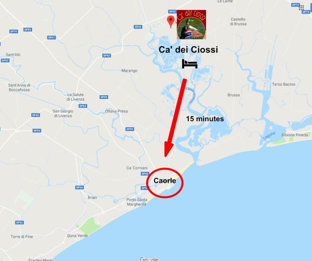 Ca Dei Ciossi Hotel Concordia Sagittaria Ngoại thất bức ảnh